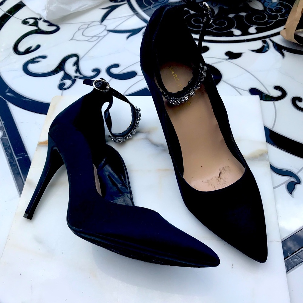 Black heels , never wear ! Size 10